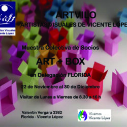 Muestra "ART BOX" en Delegación Florida