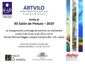 Invitacion Salon Pintura 2019